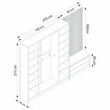 Kale Dekor Panel 4 K 2B Raf Portmanto+Ayk Mind Byz Mbr Panjur Byz