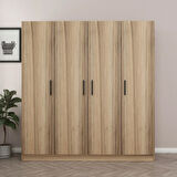 Minar Kale 4 Kapaklı 2 Ç Dolap Dore 190CM