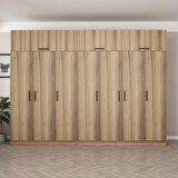 Minar Kale 7 Kapaklı 4 Ç Dolap Ve Yüklük Dore 235CM