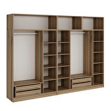 Minar Kale 7 Kapaklı 4 Ç Dolap Ve Yüklük Dore 235CM