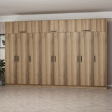 Kale 8 Kapaklı 4 Ç Dolap Ve Yüklük Dore 235CM