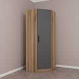 Kale Köşe Gövde Beyaz/Antrasit/Dore Dore/Antrasit - 190CM