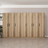 Minar Kale 7 Kapaklı 4 Ç Dolap Dore 210CM