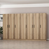 Minar Kale 7 Kapaklı 4 Ç Dolap Dore 210CM