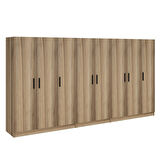 Minar Kale 8 Kapaklı 4 Ç Dolap Dore 210CM