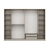 Kale Luxe 6 Kapaklı Gardrop - Kumtaşı