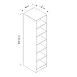 Kale 1'li Gövde Modül Raflı Dore 210