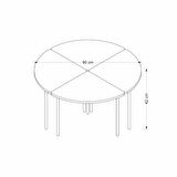 Emma Zigonlu Orta Sehpa - Senza/Antrasit