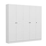 Minar Kale 210 Cm 5 Kapaklı 3B Raf Portmanto Byz Mbr İlkbahar Byz