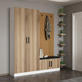 Minar Kale Dekor Panel 2 K 2B Raf Portmanto+Ayk Mind Byz Dore