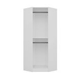 Kale Köşe Gövde Beyaz/Antrasit/Dore Beyaz/Dore - 190CM