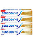 Sensodyne Tam Koruma + Beyazlatıcı Diş Macunu 50 ML x 4