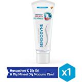 Sensodyne Hassasiyet & Diş Eti & Diş Minesi Diş Macunu 75 Ml