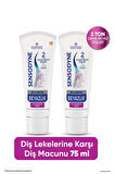 Sensodyne Diş Macunu Klinik Beyazlık Diş Lekesi 75 ml x 2 ADET