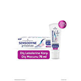 Sensodyne Diş Macunu Klinik Beyazlık Diş Lekesi 75 ml x 2 ADET
