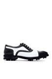 Tamer Tanca Erkek Hakiki Deri Siyah Casual Ayakkabı 104 17273 ERK. AYK. BLACK/WHITE