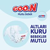 Goon Mutlu Bebek 4 Numara 300'lü Bel Bantlı Bez