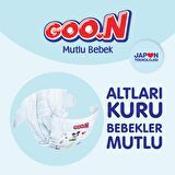 Goon Bebek Bezi Mutlu Bebek 5 Numara 12-20 Kg Aylık Fırsat Paketi 200'lı