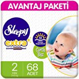 Sleepy Extra Günlük Aktivite Bezi 2 Beden 68'li