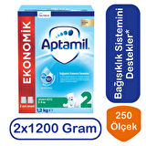 Aptamil Devam Sütü 2 Numara 1200 gr 2 li Paket