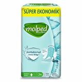 Molped Süper Ekonomik Antibakteriyel Ped Normal 24x5 120 Adet