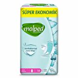 Molped Süper Ekonomik Antibakteriyel Ped Uzun 18x5 90 Adet