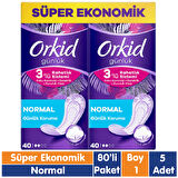 Orkid Günlük Koruma Ped Normal Süper Ekonomik Paket 80x5 400 Adet