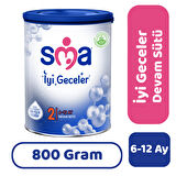 SMA İyi Geceler 2 Devam Sütü 800 gr