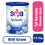 SMA İyi Geceler 3 Devam Sütü 800 gr