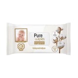Pure Wipes Organik Islak Havlu Mendil 90x12 1080 Yaprak