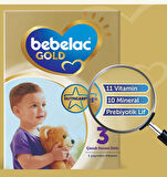 Bebelac Gold 3 Çocuk Devam Sütü 800 gr 2'li Paket