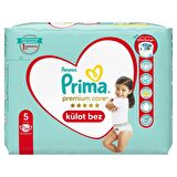 Prima Premium Care Bebek Külot Bezi 5 Beden 34x4 136 Adet