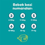 Prima 8 Beden Aktif Bebek Bezi Süper Paket 27x3 81 Adet