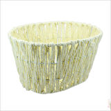 Oval Sepet - 24 x 18 x 14 cm