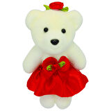 Minik Ayıcık SüS, 11cm x 6cm - Kırmızı - 1 Adet