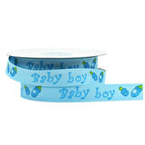 Grogren Kurdele, Baby Boy / Girl, 1,5 cm x 23 mt - Renk Seçenekli - MAVİ