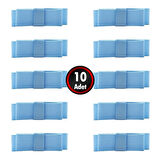 Grogren Fiyonk, 5,5 x 1,5 cm - 10 Adet - Renk Seçenekli - MAVİ