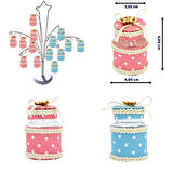 Süslü Kavanoz PEMBE