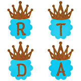 Happy Birtyday Banner - Simli - Mavi - 3,00 mt