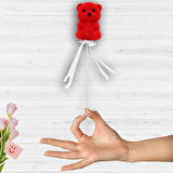 Ayıcık Çubuk, 22 x 4,5 x 3 cm Kırmızı - 1 Adet