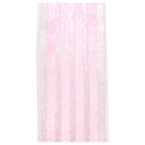 Şifon Kurdele, 4 Yollu ve Saten Çizgili, 2,50 cm x 23 mt - PEMBE