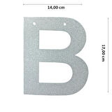 Bride To Be Banner, 3,50 mt, Gümüş