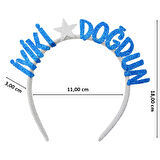 İyiki Doğdun Taç - Mavi