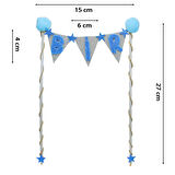 Pasta Süsü 27cm x 15cm, BİR - Mavi