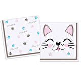 Miss Cat Peçete - 16 Adet