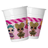LoL Bebek Plastik Bardak - 8 Adet