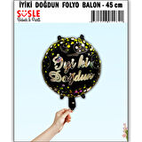 İyiki Doğdun Folyo Balon - 45cm