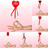 Ayıcık Çubuk, 22 x 4,5 x 3 cm Beyaz - 10 Adet