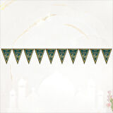 İyi Bayramlar Üçgen Bayrak Flama - 2 mt