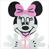 Minnie Mouse Masa Süsü, 45cm x 20cm - Pembe